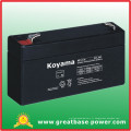 Haute qualité SMF AGM UPS batterie 1.3ah 6V